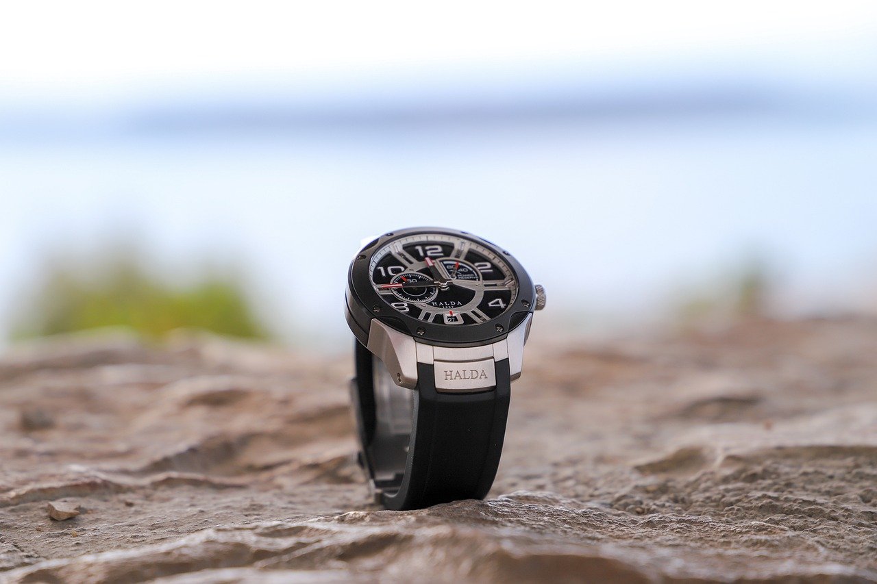 The Allure of Black: A Study of Watches for Men