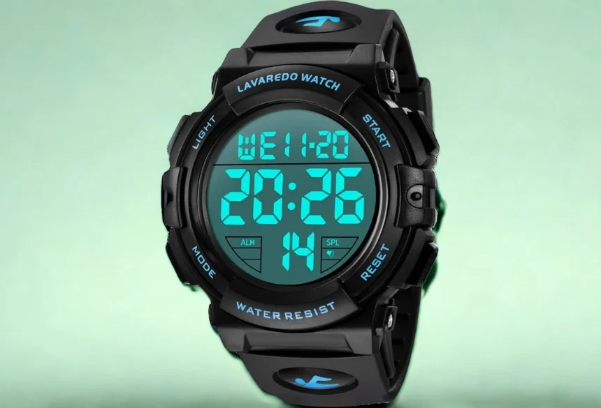 L LAVAREDO Mens Digital Watch Review