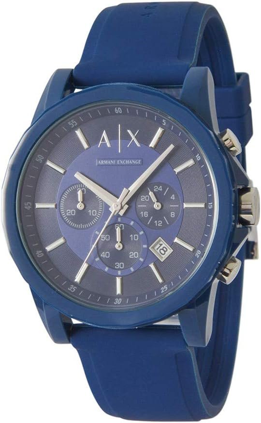 AX Armani Exchange Chronograph Watch for Men with Leather, Stainless Steel or Silicone Band
