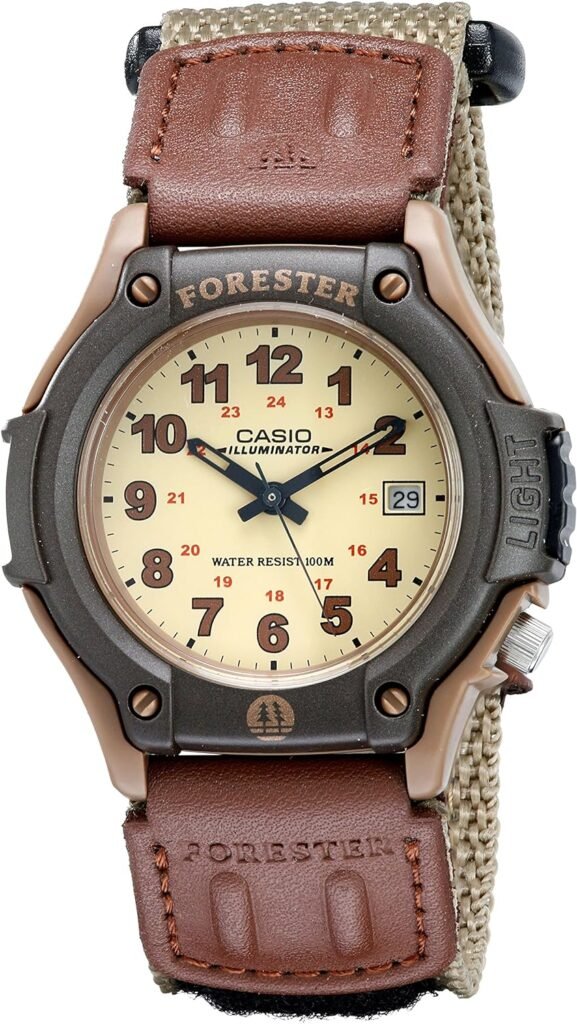 Casio FT500WC-5BVCF Mens Forester Sport Watch with Nylon Band