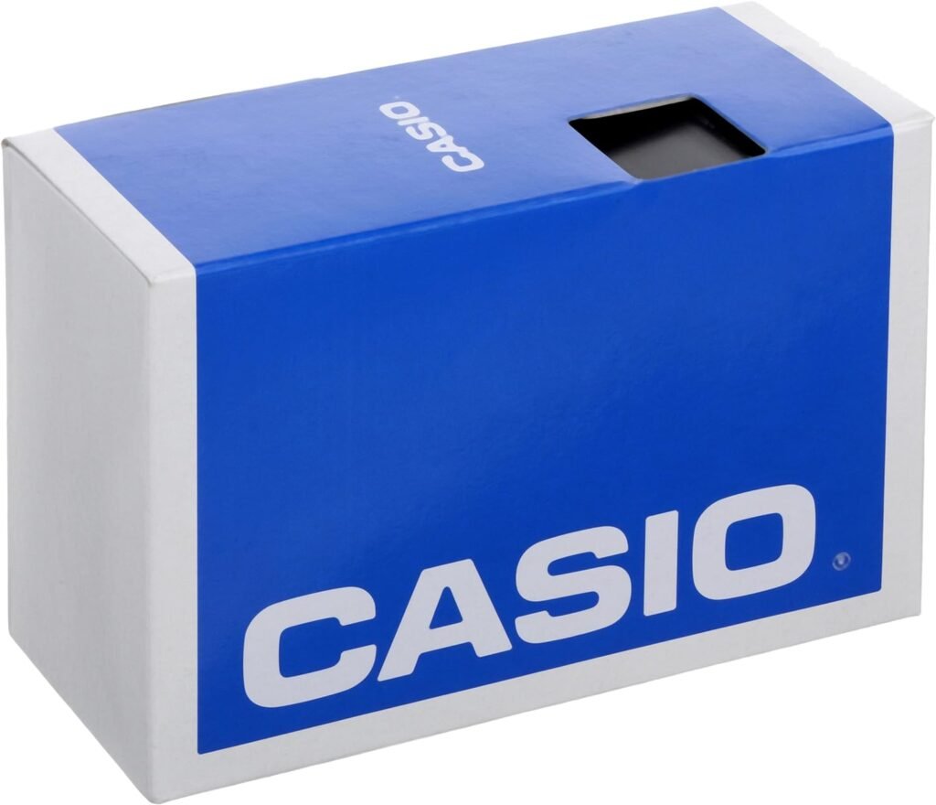 Casio Mens A700W-1ACF Classic Digital Display Quartz Silver Watch