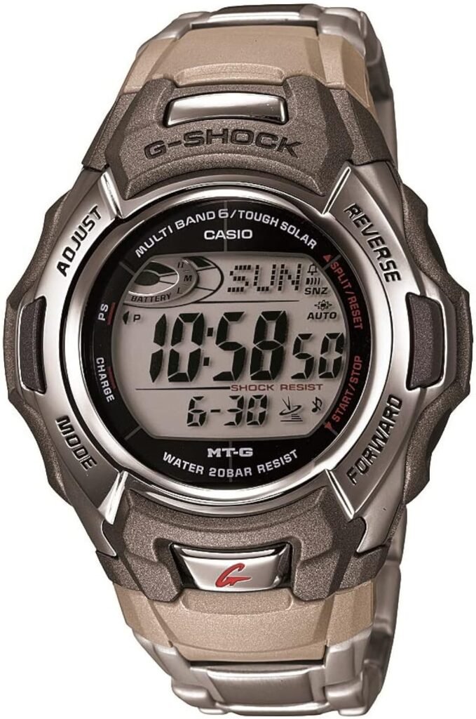Casio Mens G-Shock MTGM900DA-8CR Tough Solar Atomic Stainless Steel Sport Watch Casio Mens G-Shock MTGM900DA-8CR Tough Solar Atomic Stainless Steel Sport Watch