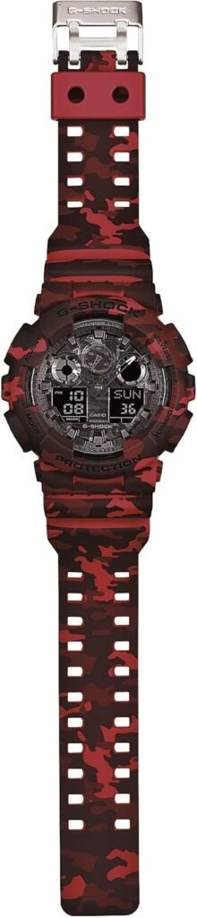 Casio Mens GA-100 XL Series G-Shock Quartz 200M WR Shock Resistant Watch