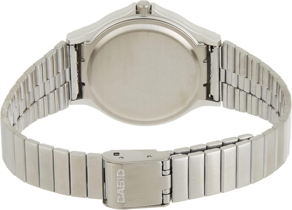 Casio Mens MQ-24D-7ECF Casual Classic Analog Display Quartz Silver Watch