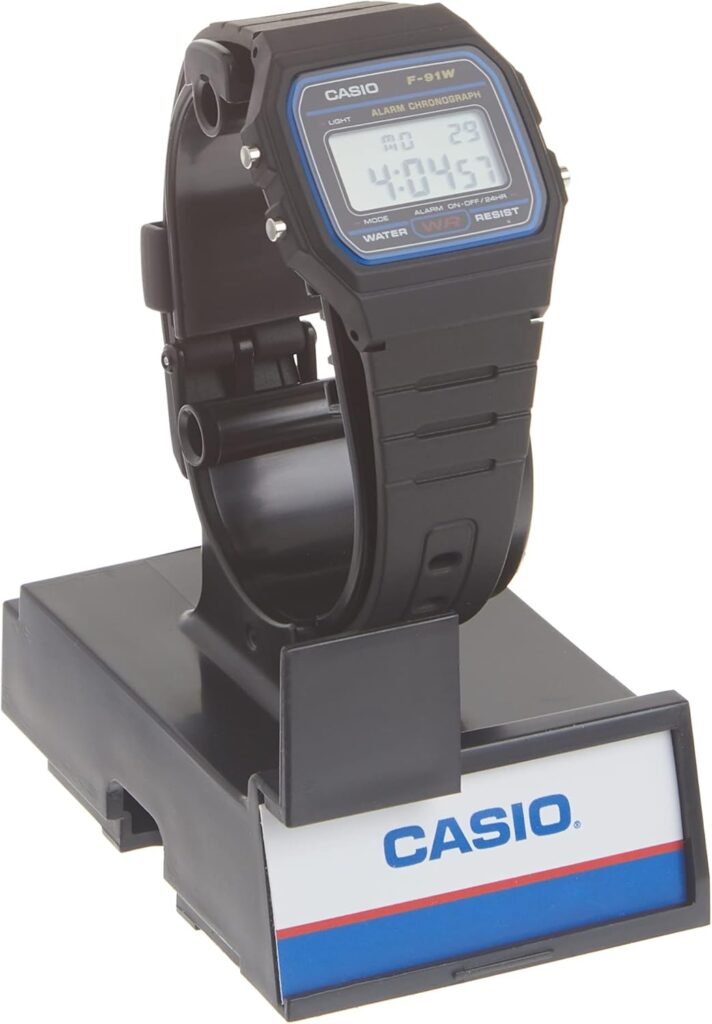 Casio Mens Vintage F91W-1 Resin Strap Digital Sport Watch