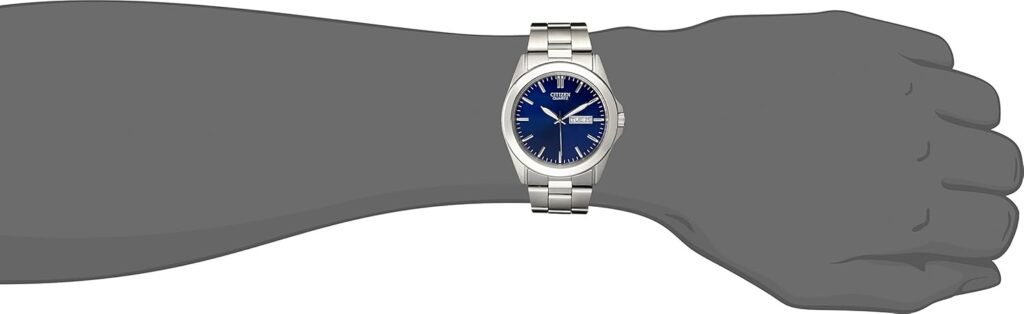 Citizen Mens Classic Quartz Watch, Stainless Steel