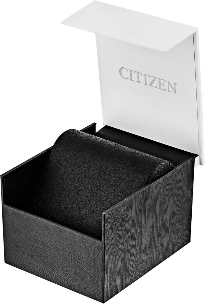Citizen Mens Eco-Drive Weekender Garrison Field Watch in Stainless Steel with Olive Nylon strap, Black Dial (Model: BM8180-03E)