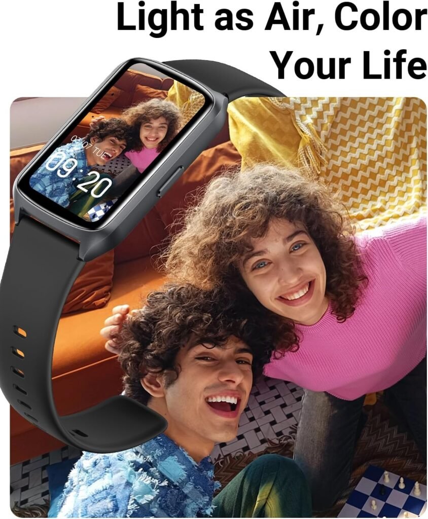 Health Fitness Tracker with 24/7 Heart Rate, Blood Oxygen, Blood Pressure, Sleep Tracker, 5ATM Waterproof Activity Trackers with Step Tracker, Pedometer (S  L Bands Included)…