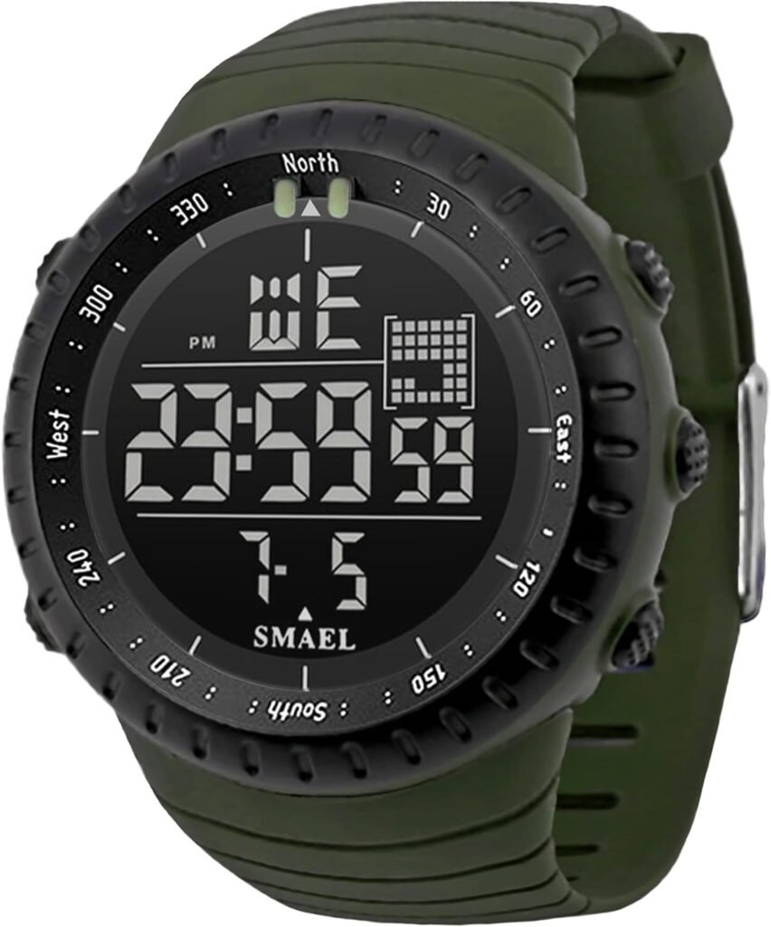 L LAVAREDO Mens Digital Watch Sports Military Watches Waterproof Outdoor Chronograph Wrist Watches for Men with LED Back Ligh/Alarm/Date L LAVAREDO Mens Digital Watch Sports Military Watches Waterproof Outdoor Chronograph Wrist Watches for Men with LED Back Ligh/Alarm/Date