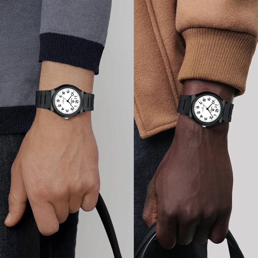 Mens Watches Analog Quartz Sports Unisex Watch 30M Waterproof Nurse Watches for Men Women Nurse Medical Professionals-Military Time with Second Hand Glowing Easy to Read Dial Wrist Watch…