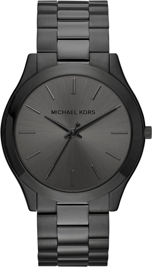 Michael Kors Oversized Slim Runway Mens Watch, Stainless Steel Watch for Men