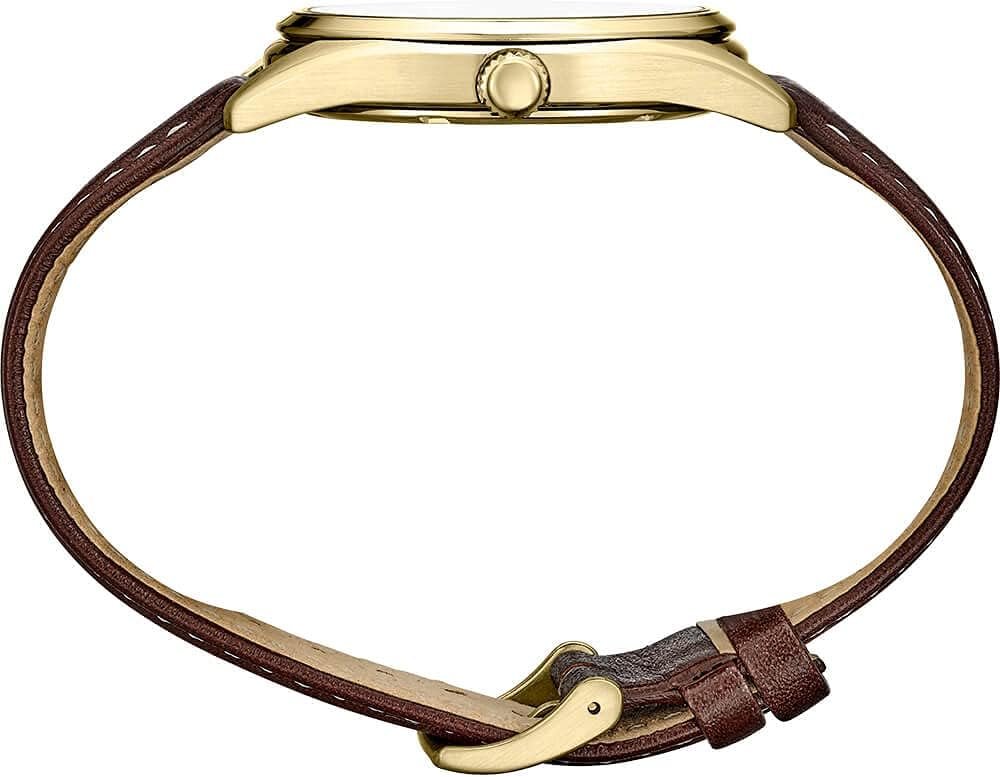 SEIKO Watch for Men - Essentials - with Day/Date Calendar, LumiBrite Hands and Markers, Leather Bracelet, 100m Water-Resistant SEIKO Watch for Men - Essentials - with Day/Date Calendar, LumiBrite Hands and Markers, Leather Bracelet, 100m Water-Resistant