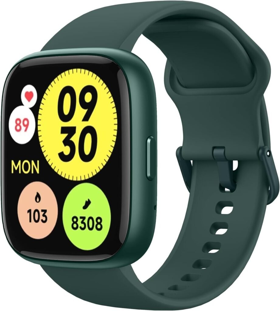 Smart Watch for Men Women,Alexa Built-in Smartwatch(Answer/Make Calls),1.83 HD Fitness Tracker,IP68 Waterproof 100+ Sport Mode Activity Tracker,Heart Rate SpO2 Sleep Monitor,iOS Android Compatible