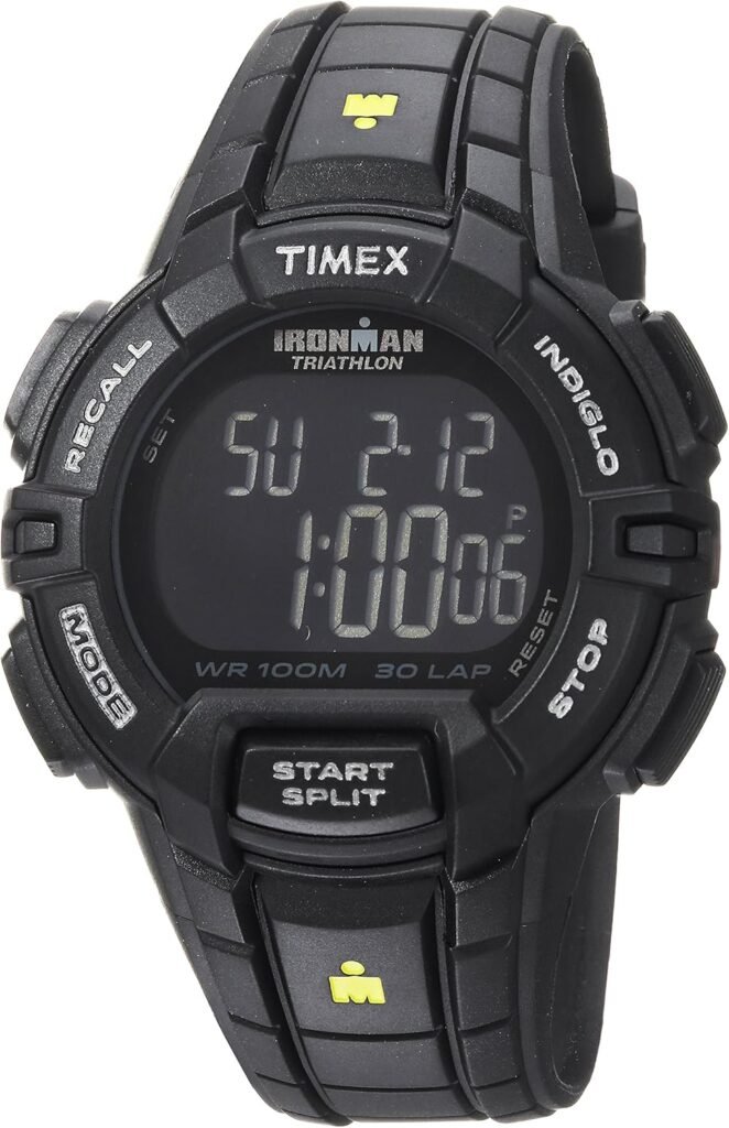 Timex Mens Ironman Rugged 30 44mm Resin Strap Watch Timex Mens Ironman Rugged 30 44mm Resin Strap Watch