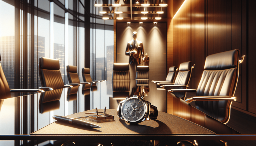 Watches and Silent Conversations in Business Meetings