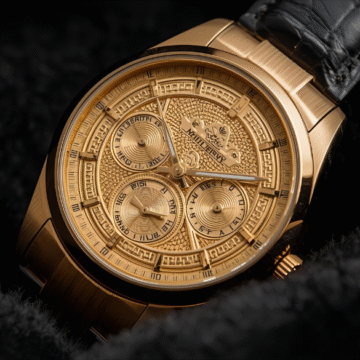 The Allure of Versace Gold Watches for Men