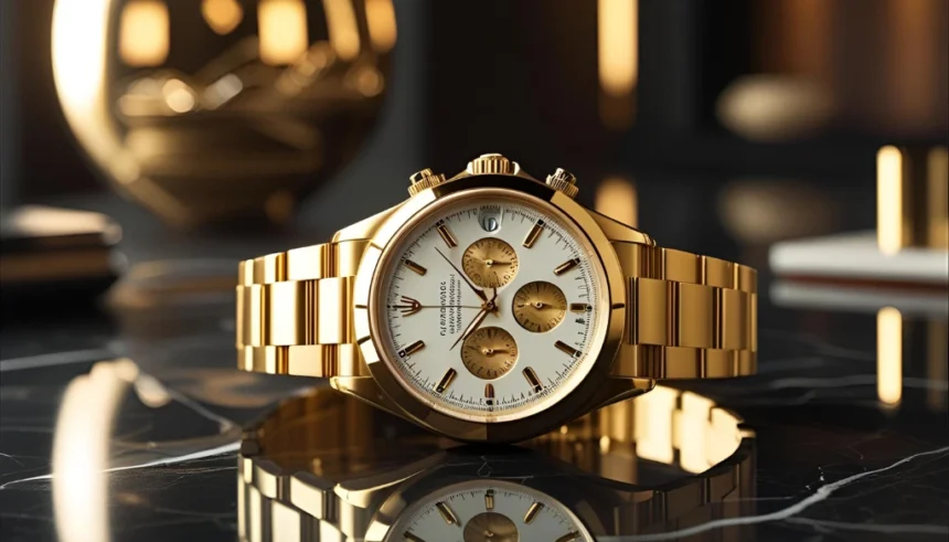 The Allure of Yellow Gold Watches for Men
