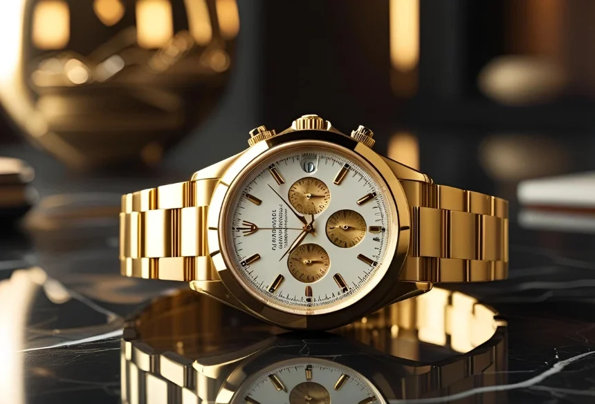 The Allure of Yellow Gold Watches for Men