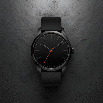 The Promise of Matte Black Watches for Men
