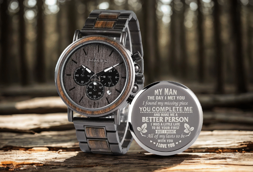 2win Engraved Wooden Watch Review