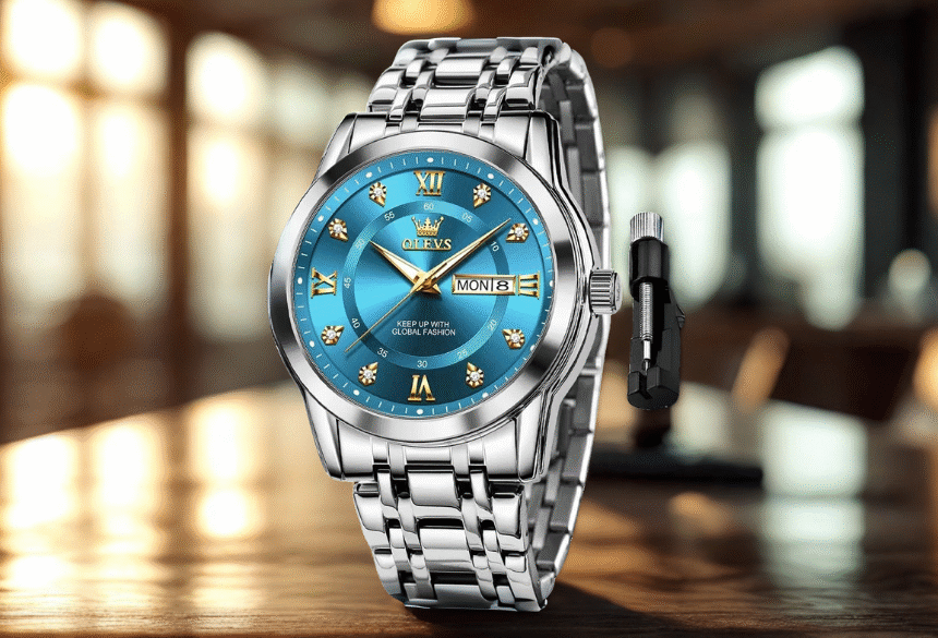 Classic Business Dress OLEVS Watch Review