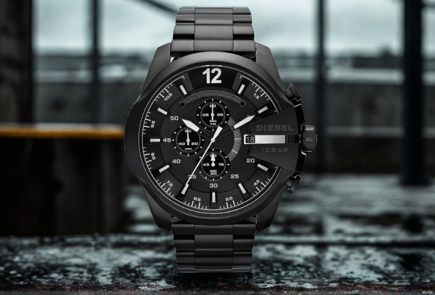 Diesel Mega Chief Stainless Steel Men’s Watch Review