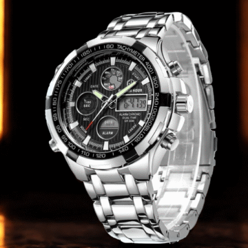 GOLDEN HOUR Stainless Steel Watch Review