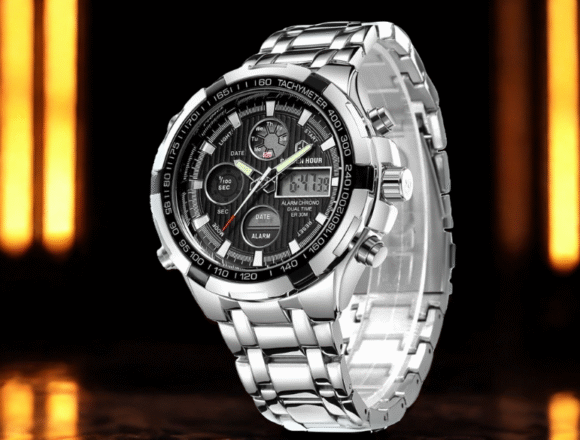 GOLDEN HOUR Stainless Steel Watch Review