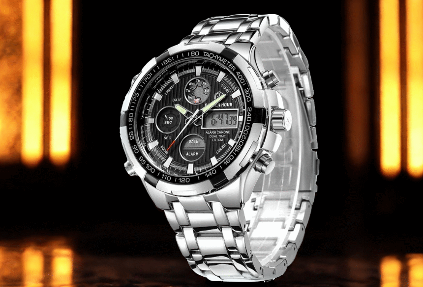 GOLDEN HOUR Stainless Steel Watch Review