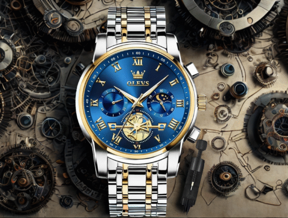 OLEVS Mens Watches Chronograph Review