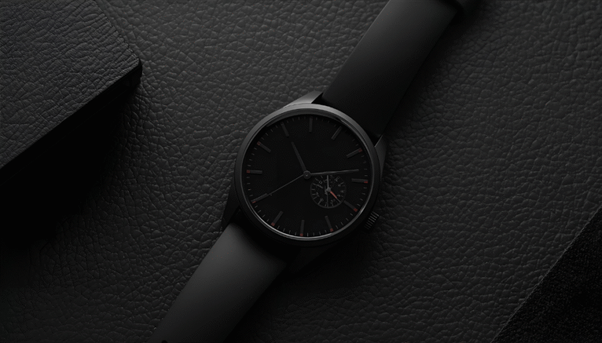 The Allure of Black: A Study of Watches for Men
