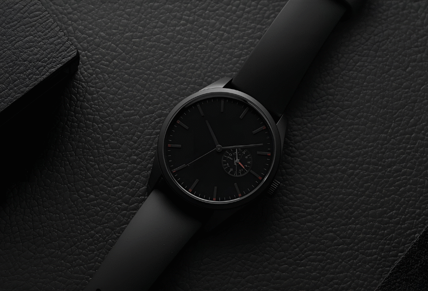 The Allure of Black: A Study of Watches for Men