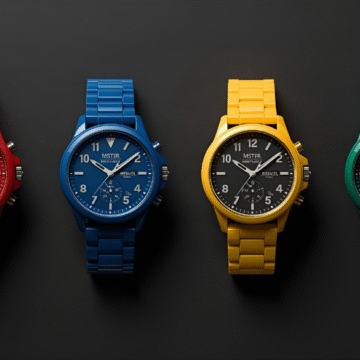 The Allure of Colorful Watches for Men