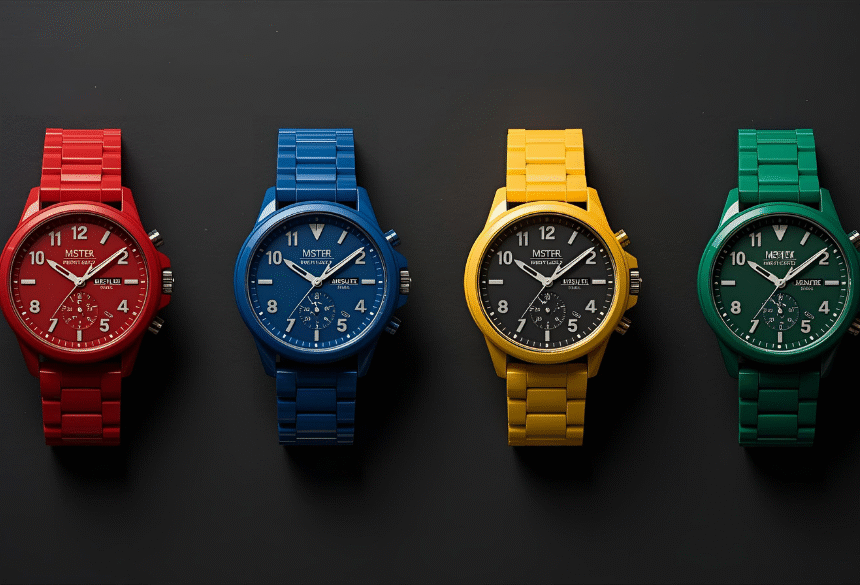 The Allure of Colorful Watches for Men