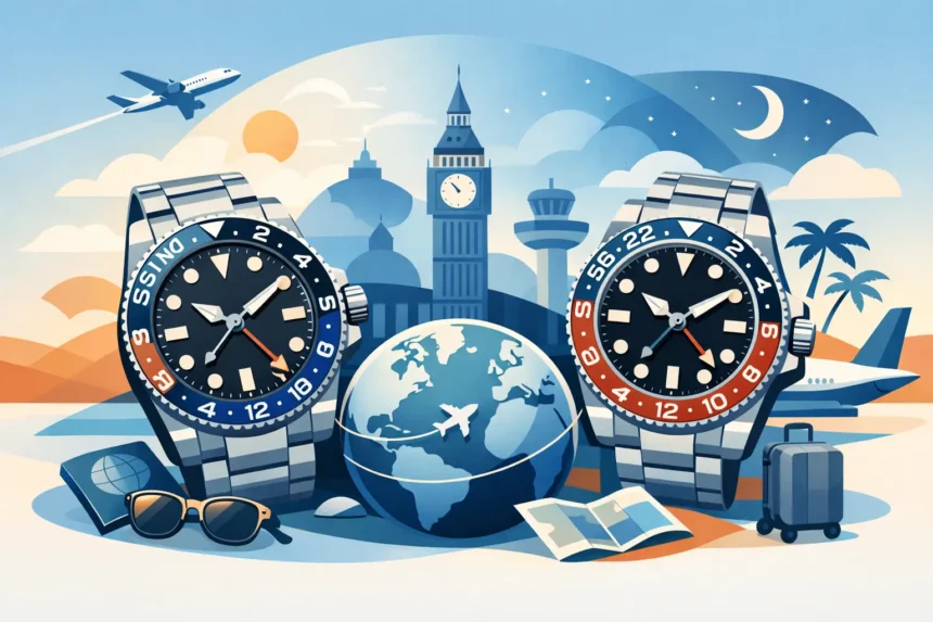 8 Best GMT Watches for Travel From Seiko to Rolex