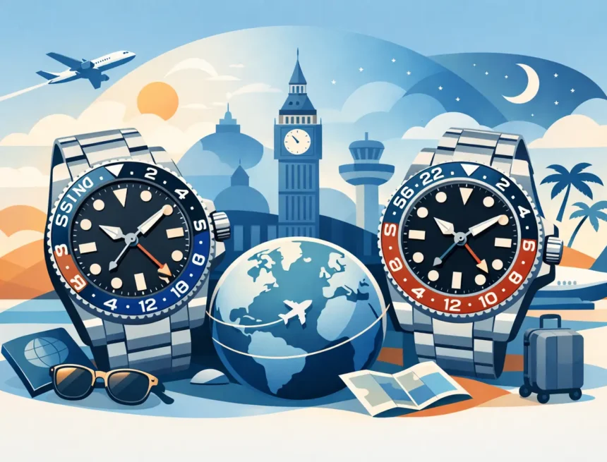 8 Best GMT Watches for Travel From Seiko to Rolex