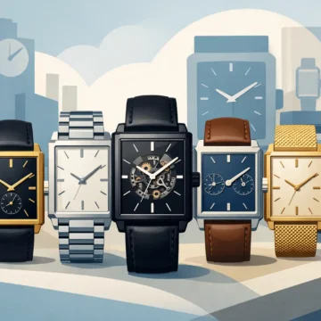 10 Best Rectangular Watches for Men to Buy