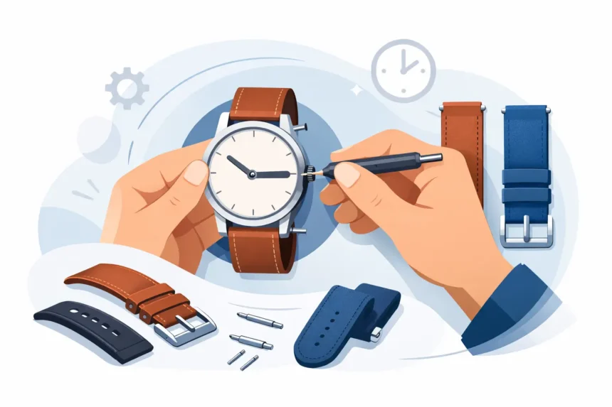 How to Change Watch Strap Without Damaging It
