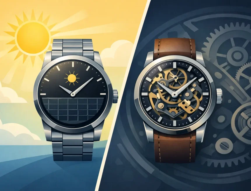 Solar vs Automatic Watches for Everyday Style Solar vs Automatic Watches for Everyday Style