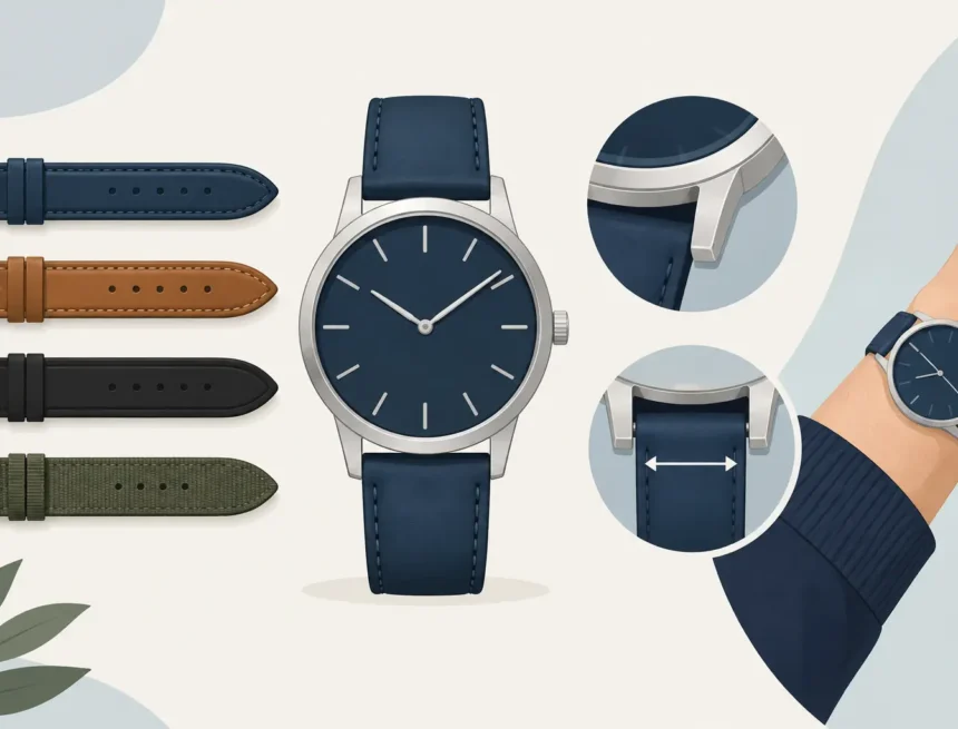 A Guide to Watch Lug Width and Strap Fit